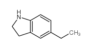 5-乙基吲哚啉结构式