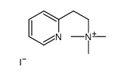 trimethyl(2-pyridin-2-ylethyl)azanium,iodide Structure