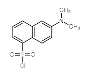 2-二甲氨基萘-5-磺酰氯结构式