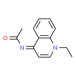 Acetamide, N-(1-ethyl-4(1H)-quinolinylidene)- (9CI) picture