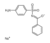 sodium N-[(4-aminophenyl)sulphonyl]benzamidate Structure