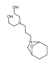 6-[3-[Bis(2-hydroxyethyl)amino]propyl]-8-oxa-6-azabicyclo[3.2.1]octane Structure