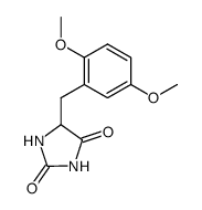 5-(2,5-dimethoxybenzyl)imidazolidine-2,4-dione Structure