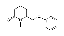 2-Piperidinethione,1-methyl-6-(phenoxymethyl)- picture