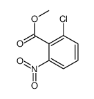 2-氯-6-硝基苯甲酸甲酯结构式