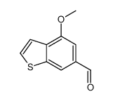 4-methoxy-1-benzothiophene-6-carbaldehyde Structure