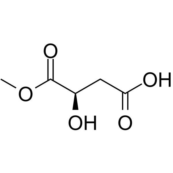 (R)-2-Hydroxysuccinic Acid Methyl Ester Structure