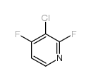 3-氯-2,4-二氟吡啶结构式