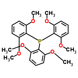 TRIS(2,6-DIMETHOXYPHENYL)PHOSPHINE Structure