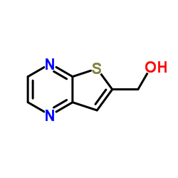 Thieno[2,3-b]pyrazin-6-ylmethanol Structure