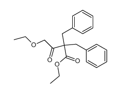 4-ethoxy-2,2-dibenzyl-acetoacetic acid ethyl ester结构式