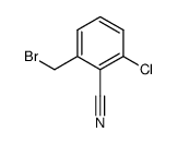 2-(bromomethyl)-6-chlorobenzonitrile Structure