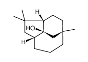 3,3,7β-trimethyl-1β,4β-tricyclo(5.3.2.04,11)dodecan-11β-ol结构式