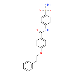 N-[4-(aminosulfonyl)phenyl]-4-(2-phenylethoxy)benzamide结构式