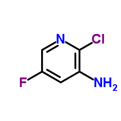 2-Chloro-5-fluoropyridin-3-amine Structure