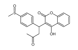 methylsulfinylwarfarin结构式