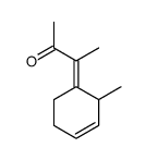 3-(2-methylcyclohex-3-en-1-ylidene)butan-2-one结构式