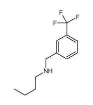 N-[[3-(trifluoromethyl)phenyl]methyl]butan-1-amine结构式