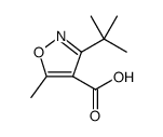 3-(tert-Butyl)-5-methylisoxazole-4-carboxylic acid图片