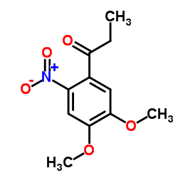 1-(4,5-DIMETHOXY-2-NITRO-PHENYL)-PROPAN-1-ONE Structure