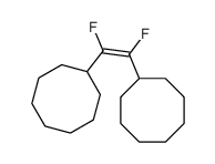 (2-cyclooctyl-1,2-difluoroethenyl)cyclooctane结构式