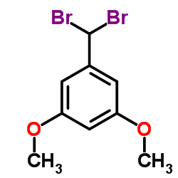 1-(Dibromomethyl)-3,5-dimethoxybenzene Structure