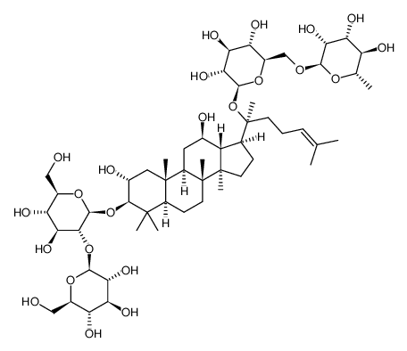 gypenoside XLIII Structure