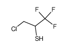 1,1,1-trifluoromethyl-3-chloropropane-2-thiol Structure