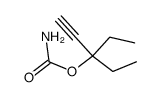 carbamic acid-(1,1-diethyl-prop-2-ynyl ester)结构式