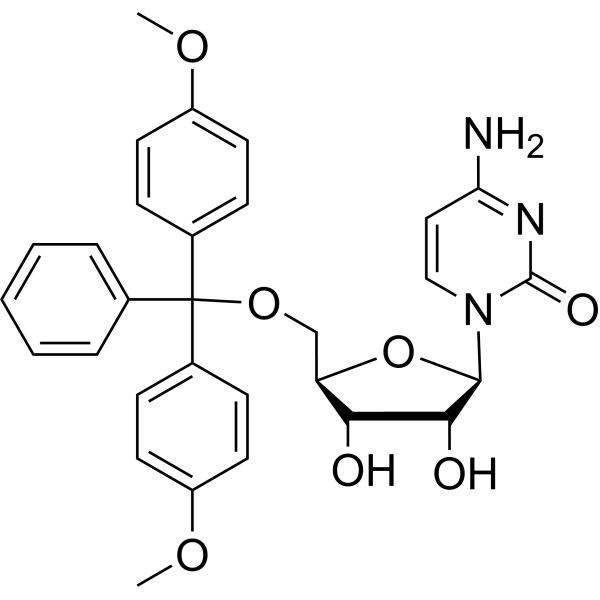 5′-O-[Bis(4-methoxyphenyl)phenylmethyl]cytidine picture