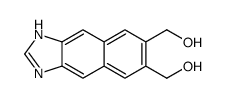 [6-(hydroxymethyl)-1H-benzo[f]benzimidazol-7-yl]methanol Structure