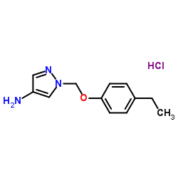 1-(4-ETHYL-PHENOXYMETHYL)-1 H-PYRAZOL-4-YLAMINE HYDROCHLORIDE图片