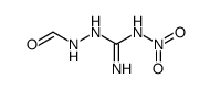 N-formylamino-N'-nitro-guanidine结构式