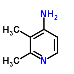 2,3-Dimethyl-4-pyridinamine structure