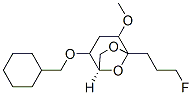 6,8-Dioxabicyclo3.2.1octane, 2-(cyclohexylmethoxy)-5-(3-fluoropropyl)-4-methoxy-, 1R-(exo,exo)- picture