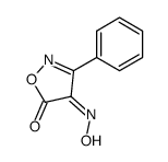 4-hydroxyimino-3-phenyl-5(4H)-isoxazolone Structure