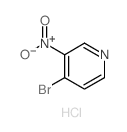 4-溴-3-硝基吡啶盐酸盐结构式