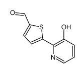 5-(3-hydroxypyridin-2-yl)thiophene-2-carbaldehyde Structure