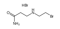 2-((2-carbamoylethyl)amino)ethyl bromide hydrobromide Structure