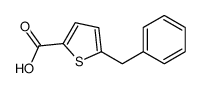 5-Benzyl-2-thiophenecarboxylic acid结构式