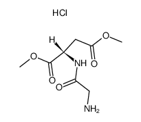 Gly-Asp(OMe)-OMe*HCl Structure