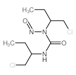 Urea,N,N'-bis[1-(chloromethyl)propyl]-N'-nitroso-结构式