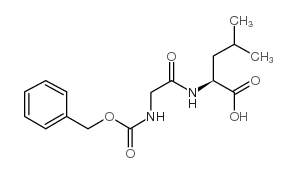 Z-Gly-Leu-OH Structure