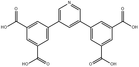 5,5’-(pyridine-3,5-diyl)diisophthalic acid structure