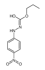 propyl N-(4-nitroanilino)carbamate Structure