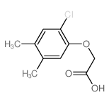 Acetic acid,2-(2-chloro-4,5-dimethylphenoxy)-结构式