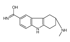 3-(甲基氨基)-2,3,4,9-四氢-1H-咔唑-6-甲酰胺结构式