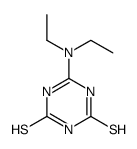 6-(diethylamino)-1,3,5-triazine-2,4(1H,3H)-dithione structure