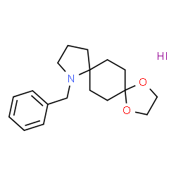 9-苄基-1,4-二氧杂-9-氮杂螺[4.2.48.25]十四烷碘化氢图片