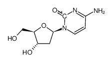 2'-deoxycytidine, [2-14c]结构式